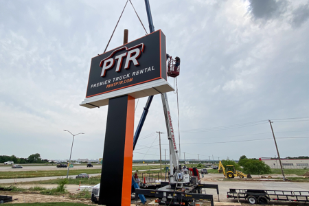 Commercial Pole Signs
